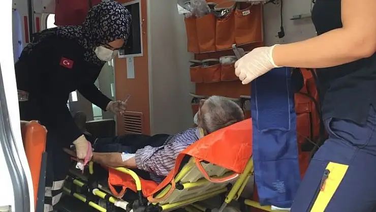 'İskeleden düşen işçi yaralandı'
