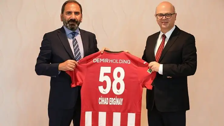 'İspanya Büyükelçisi´ne Sivasspor forması hediye edildi'