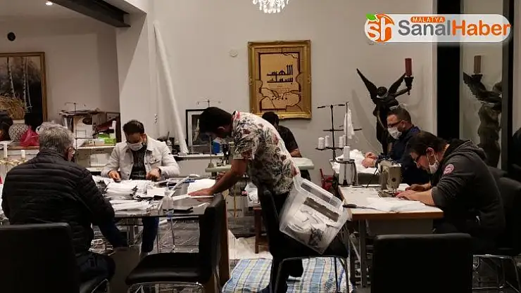 İsveç'te maske dikip ücretsiz dağıtan Iraklılar sosyal medyada kahraman ilan edildi