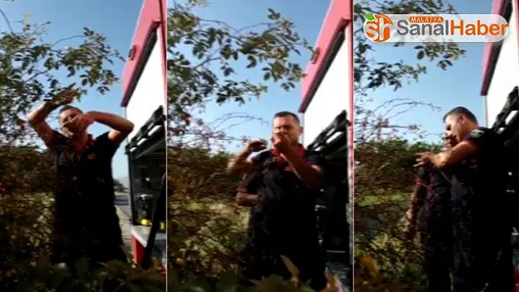 Malatya'da İtfaiye ekipleri seferber oldu