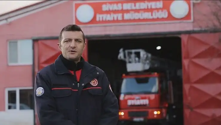 'İtfaiye erleri, çektikleri kliple uyardı'