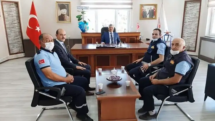 'İtfaiyeden İlbey´e ziyaret'