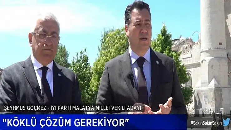 'İYİ Partili Göçmez Malatya´da Köklü Çözüm Gerekiyor'''''