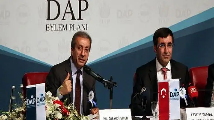 DAP Eylem Planı açıklandı