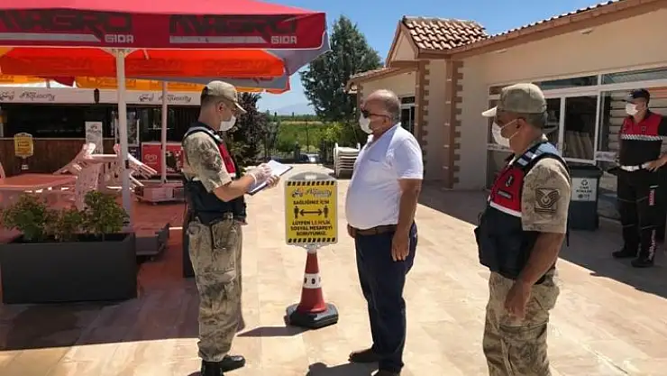 'Jandarma Covid-19 denetimini arttırdı'