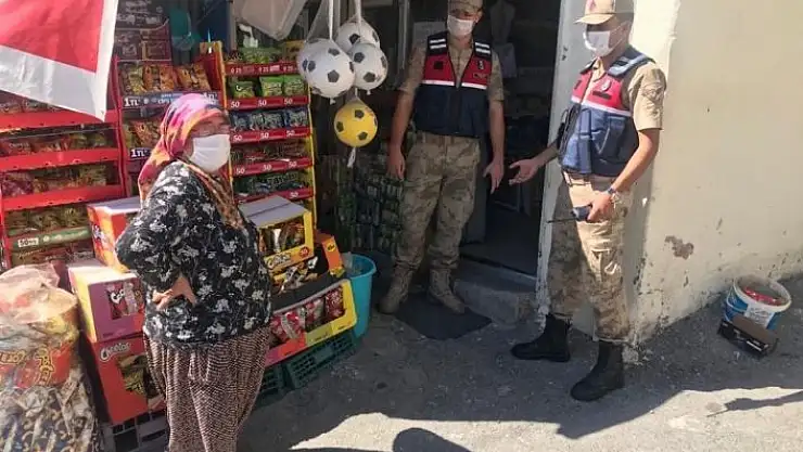 'Jandarma´dan Covid-19 denetimi'