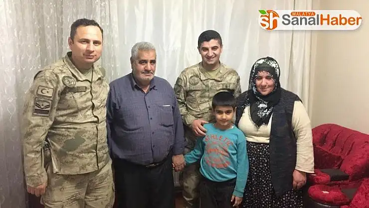 Jandarma'dan şehit aileleri ve gazi ziyareti