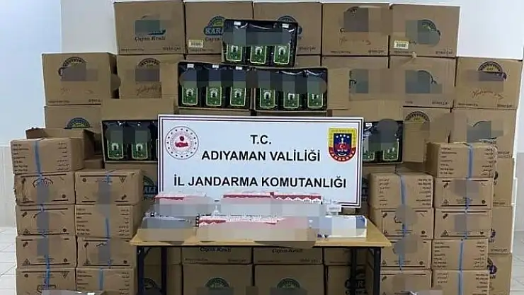 'Jandarma ekiplerinden kaçakçılık operasyonu'