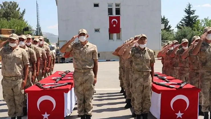 'Jandarma erler yemin etti'