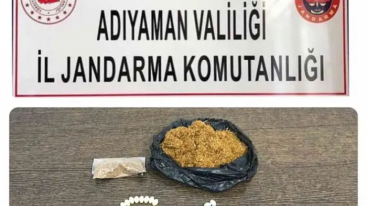 'Jandarma uyuşturucu madde ele geçirdi'