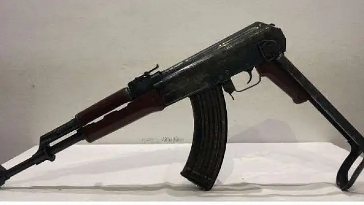 'Jandarma uzun namlulu tüfek ele geçirdi'