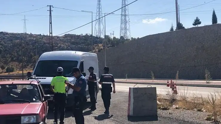 'Jandarma ve polis ekiplerinden ortak denetim'