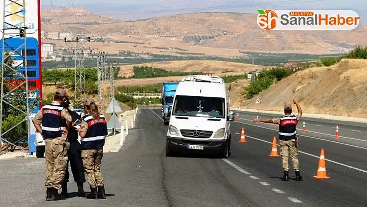 Malatya'da  sıkı denetim