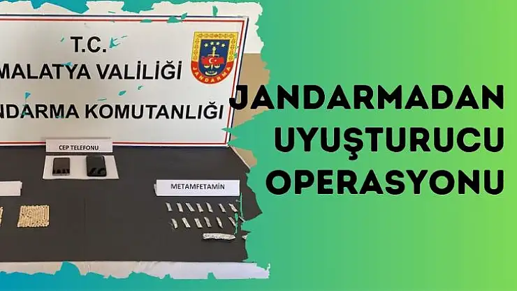 Jandarmadan uyuşturucu operasyonu