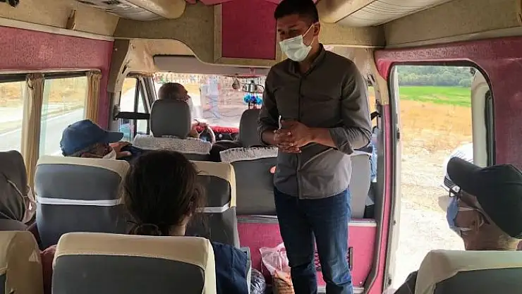 'Jandarmadan yolcu taşıma araçlarına denetim'