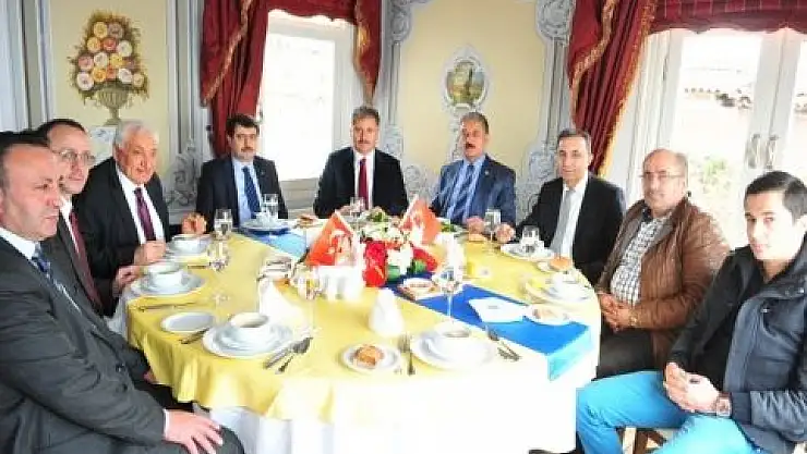 KESKİN´DEN VALİ ŞAHİN´E ZİYARET