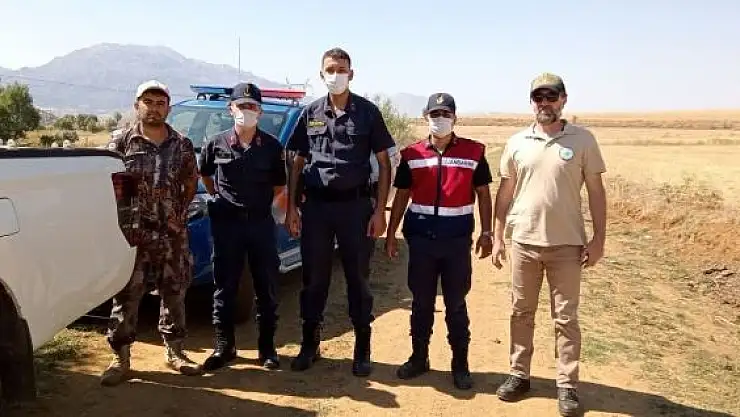 'Kaçak avcılar, ekipleri görünce tüfeklerini atıp kaçtı'