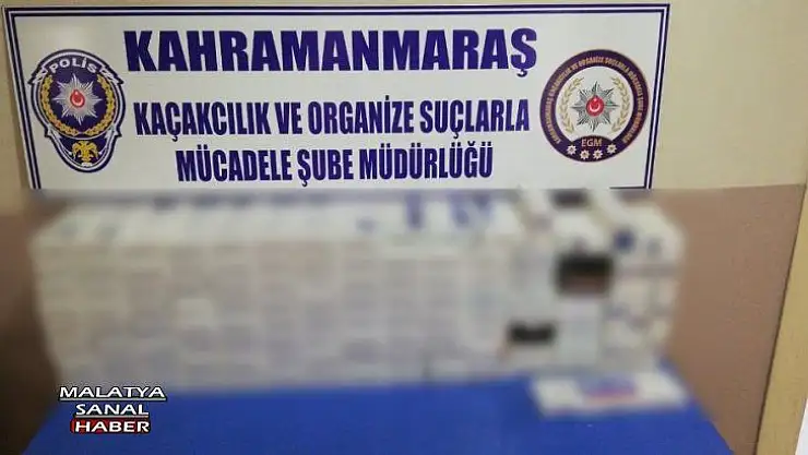 Kaçak sigara satan bakkallara operasyon
