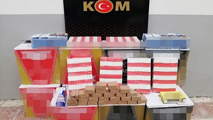 'Kaçak sigaraları satamadan yakalandı'