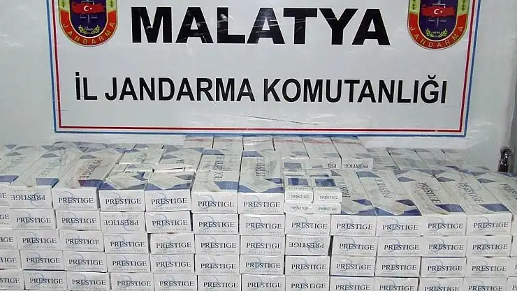 MALATYA´DA ESRAR VE KAÇAK SİGARA ELE GEÇİRİLDİ