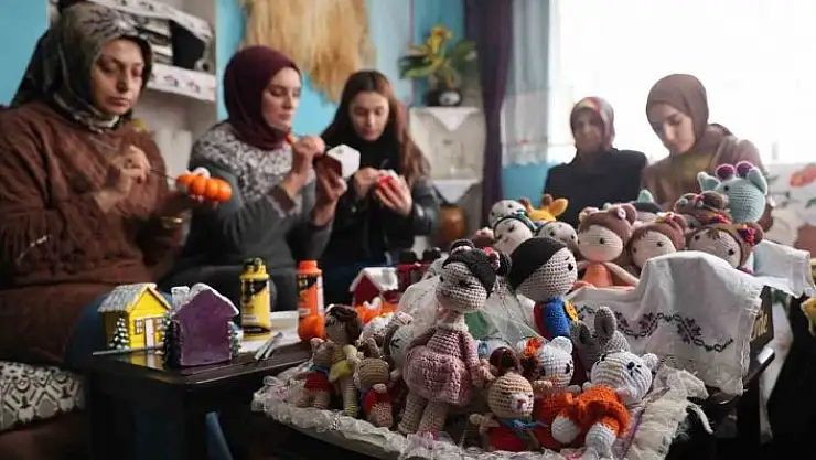 'Kadınların el emekleri aile ekonomilerine katkı sağlıyor'