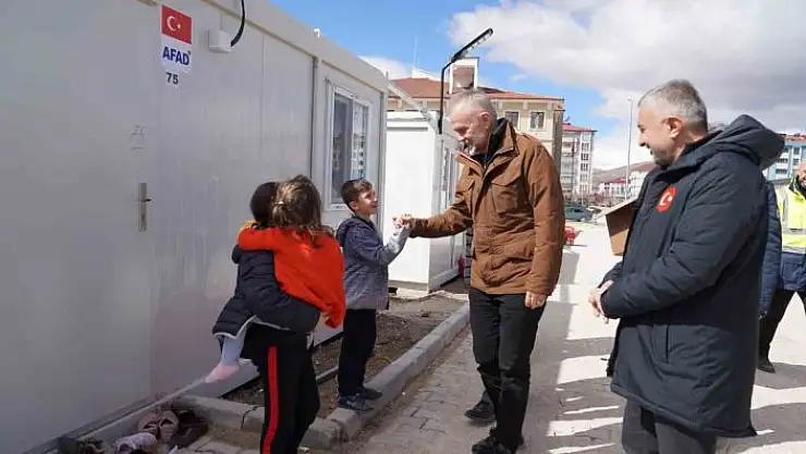 'Kahramanmaraş Afşin´de konteynerkentte yaşam başladı'