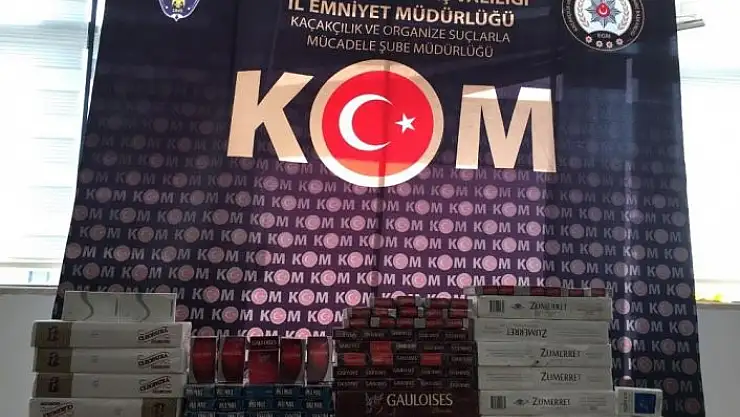 'Kahramanmaraş´da kaçak sigara operasyonu'