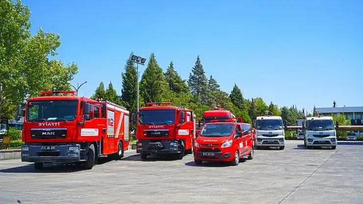 'Kahramanmaraş itfaiyesinde yangın seferberliği'
