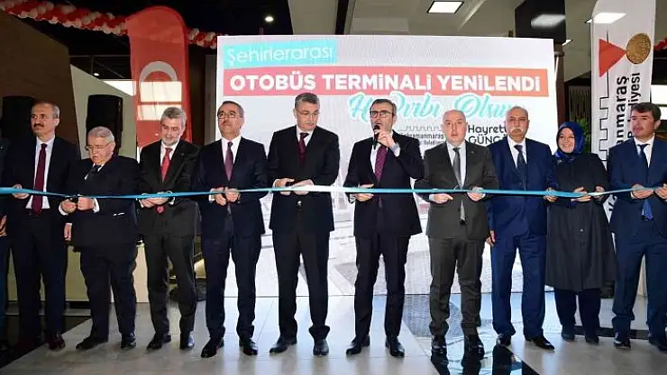 'Kahramanmaraş şehirlerarası otobüs terminali açıldı'