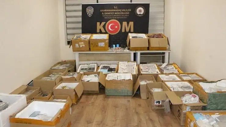 'Kahramanmaraş´ta 5 milyon liralık kaçakçılık operasyonu'