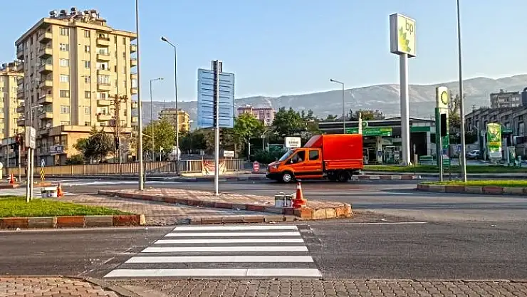 'Kahramanmaraş´ta  arterlerde trafik güvenliği artırılıyor'