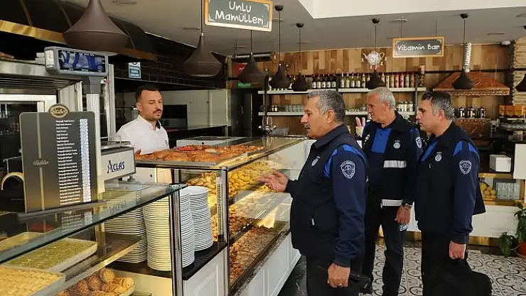 'Kahramanmaraş´ta bayram öncesi denetim'