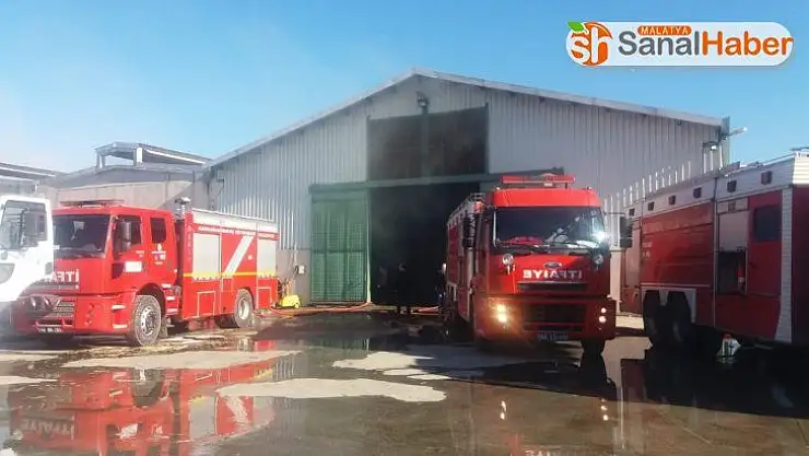 Kahramanmaraş'ta çiftlik yangını