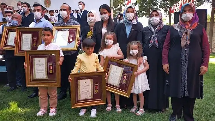 'Kahramanmaraş´ta Devlet Övünç Madalyası Tevcih Töreni'
