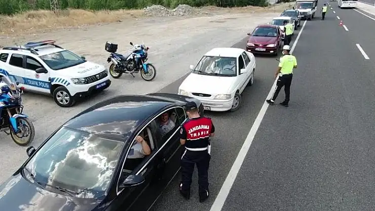 'Kahramanmaraş´ta drone destekli trafik denetimi'