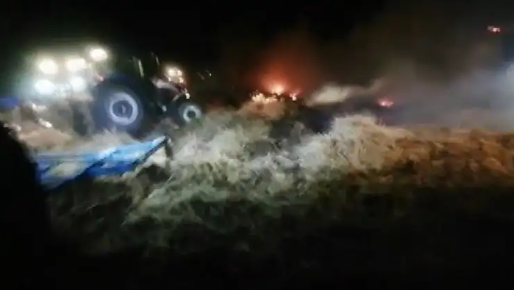 'Kahramanmaraş´ta farklı noktalardaki bahçe ve anız yangınları söndürüldü'