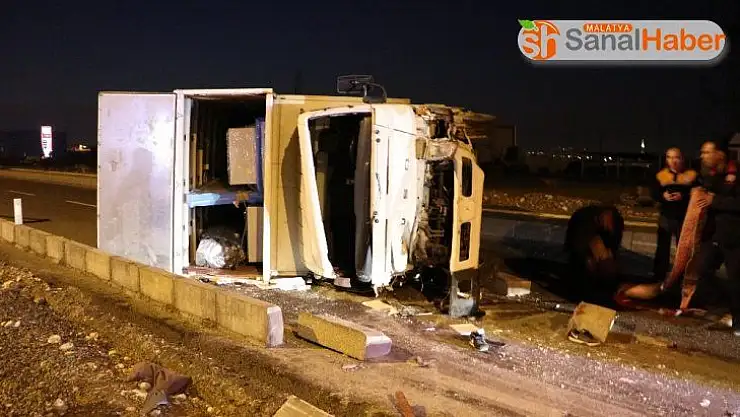 Kahramanmaraş'ta feci kaza: 3 yaralı