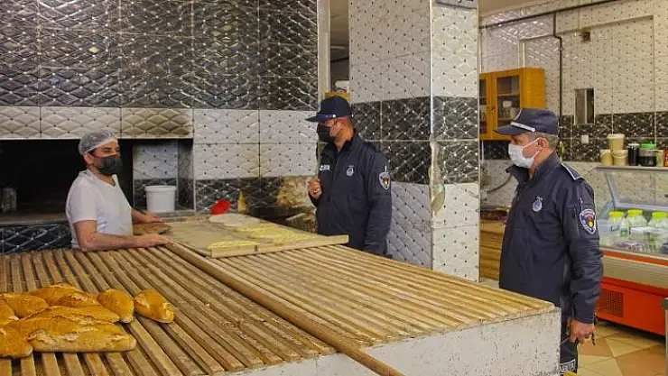 'Kahramanmaraş´ta fırınlara pandemi denetimi'