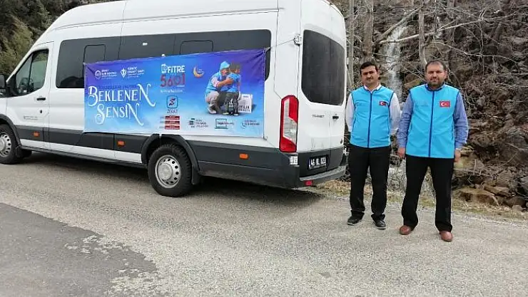 'Kahramanmaraş´ta ihtiyaç sahibi ailelere gıda yardımı'