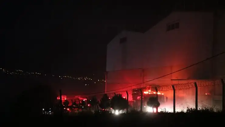 'Kahramanmaraş´ta iplik fabrikasında yangın'