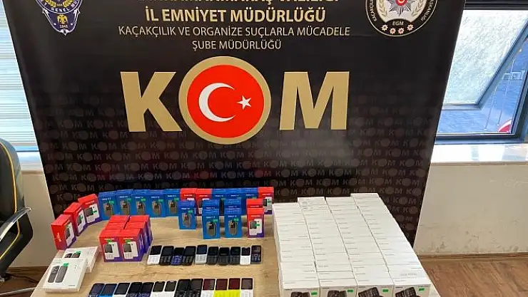 'Kahramanmaraş´ta kaçak cep telefonu operasyonu'
