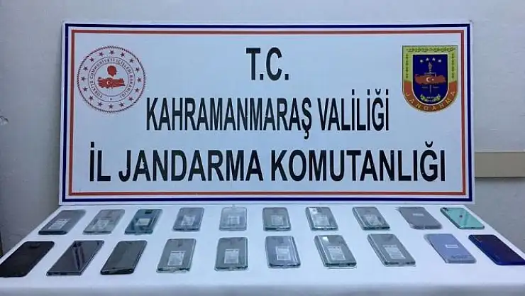'Kahramanmaraş´ta kaçak telefon operasyonu: 1 gözaltı'
