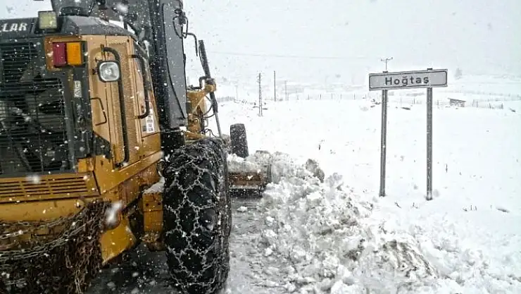 'Kahramanmaraş´ta karla mücadele'