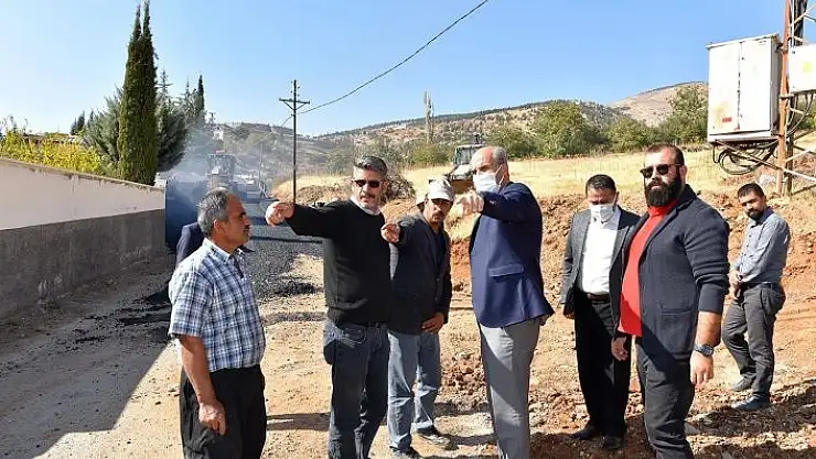 'Kahramanmaraş´ta kış öncesi yol çalışması'