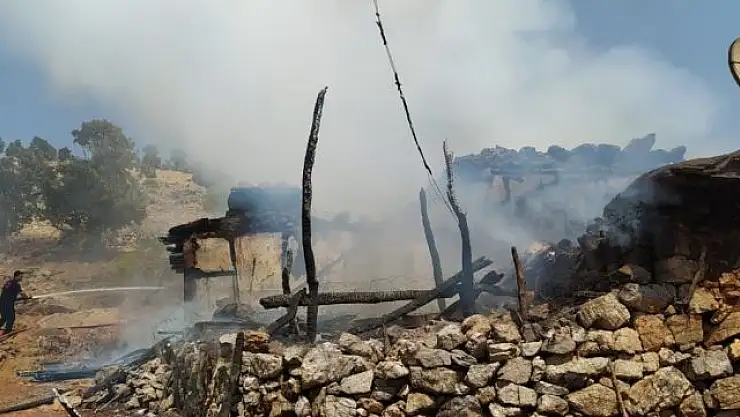 'Kahramanmaraş´ta korkutan yangın'