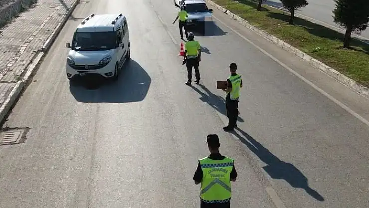 'Kahramanmaraş´ta Kurban Bayramı trafik denetimi'