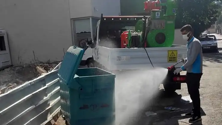 'Kahramanmaraş´ta ortak kullanım alanları ilaçlandı'