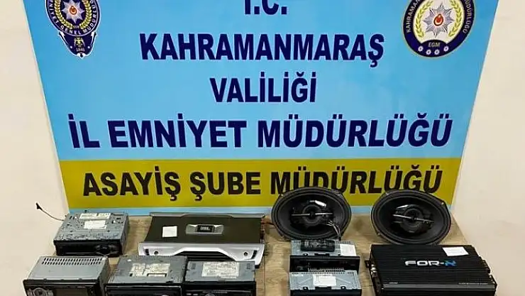 'Kahramanmaraş´ta oto hırsızlıklarına 3 yakalama'