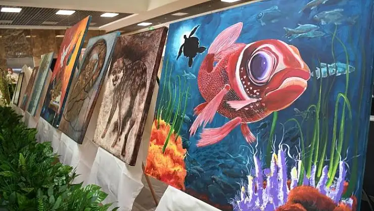 'Kahramanmaraş´ta ''Renklerin Hasadı'' resim sergisi'