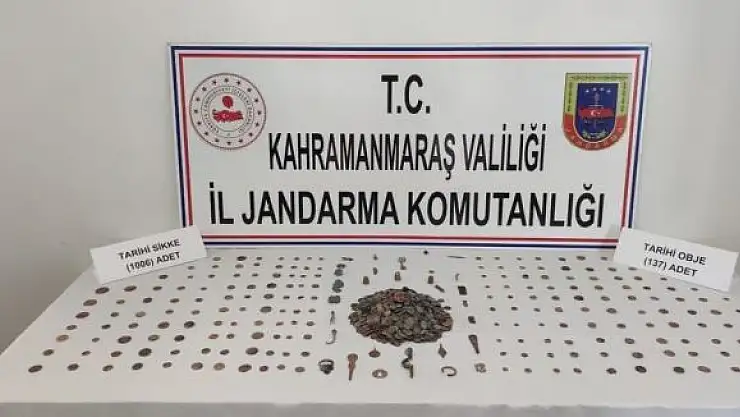 'Kahramanmaraş´ta tarihi eser kaçakçılığı'